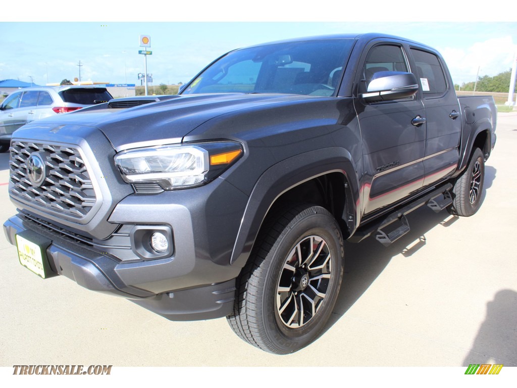 2021 Tacoma TRD Sport Double Cab - Magnetic Gray Metallic / Cement photo #4