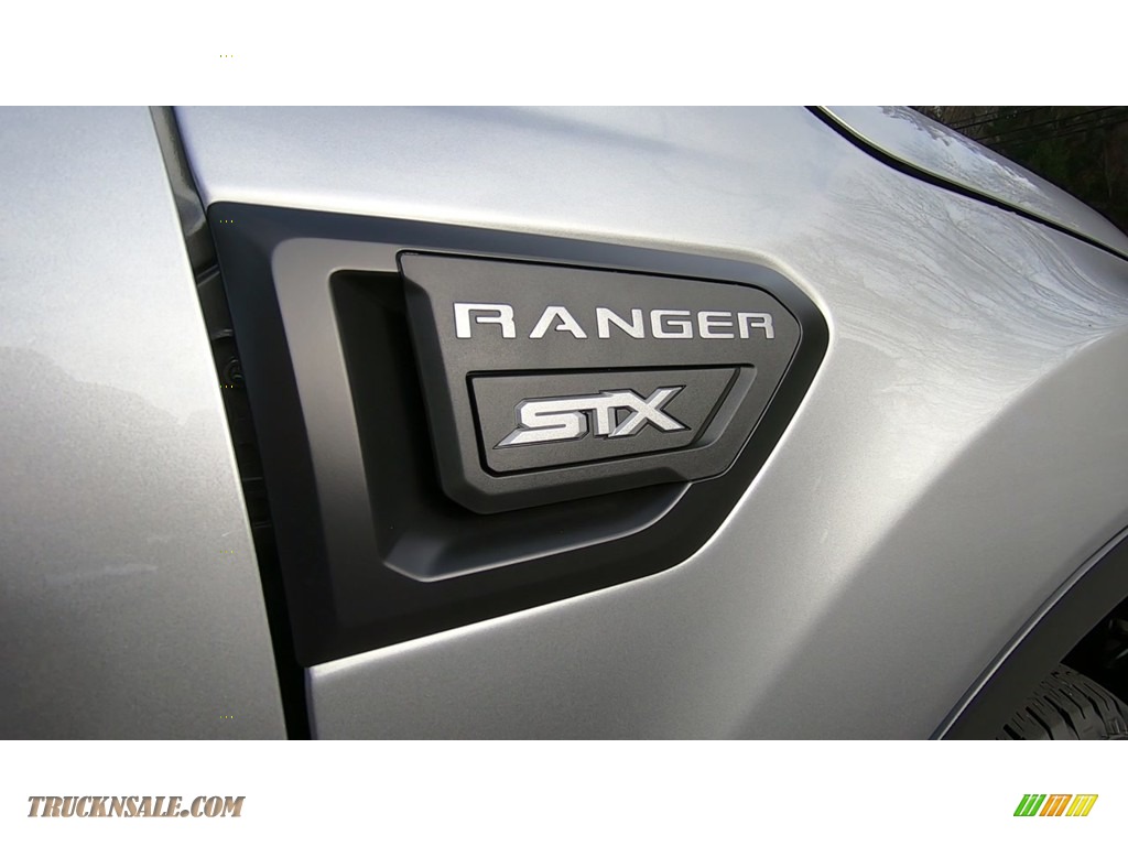 2020 Ranger STX SuperCab 4x4 - Iconic Silver / Ebony photo #25