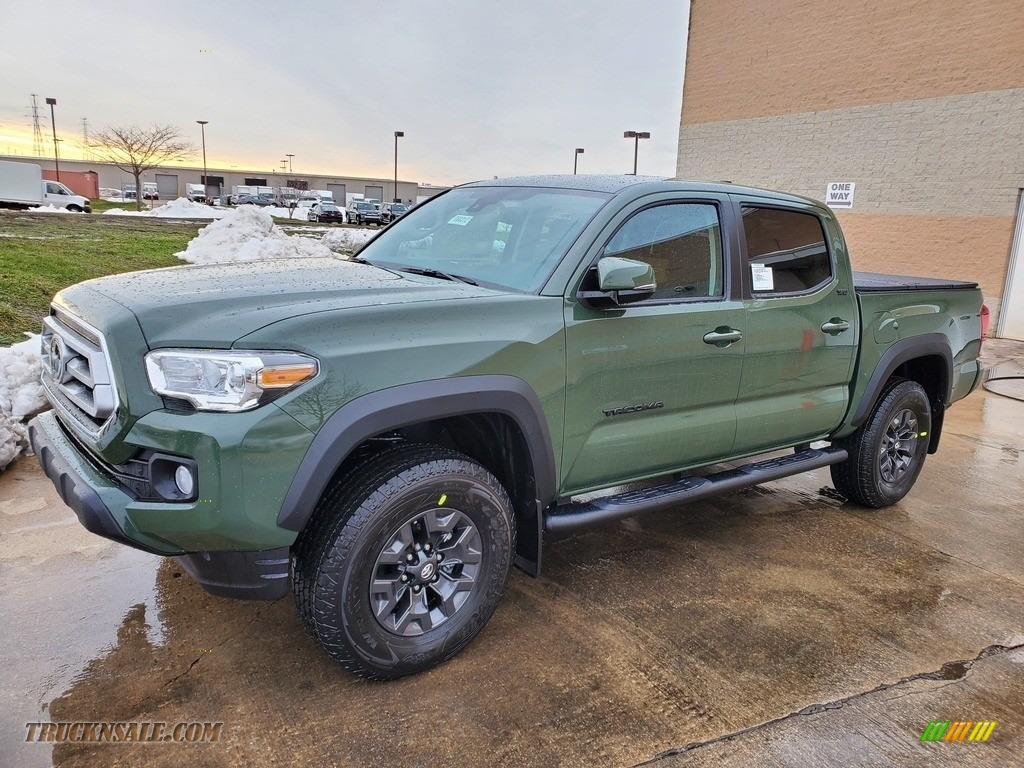 2021 Toyota Tacoma Sr5 Double Cab 4x4 In Army Green 254096 Truck N