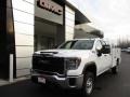 GMC Sierra 2500HD Double Cab 4WD Chassis Utility Truck Summit White photo #1