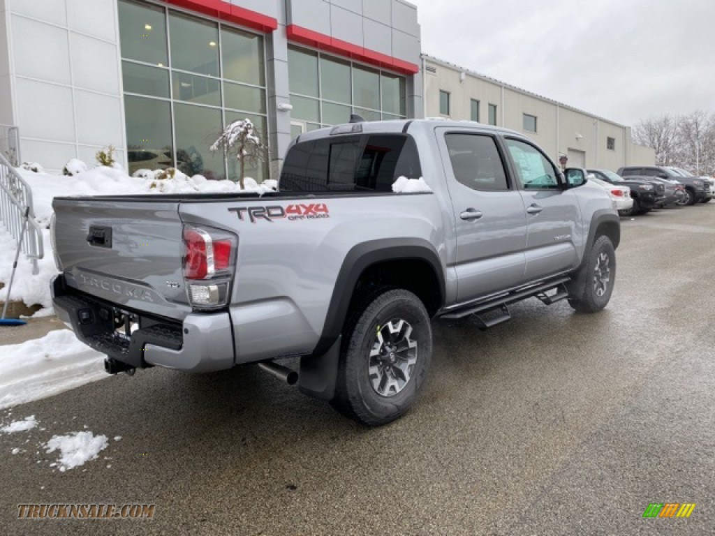 2021 Tacoma TRD Off Road Double Cab 4x4 - Silver Sky Metallic / TRD Cement/Black photo #13