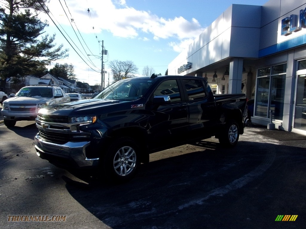 Northsky Blue Metallic / Jet Black Chevrolet Silverado 1500 LT Crew Cab 4x4