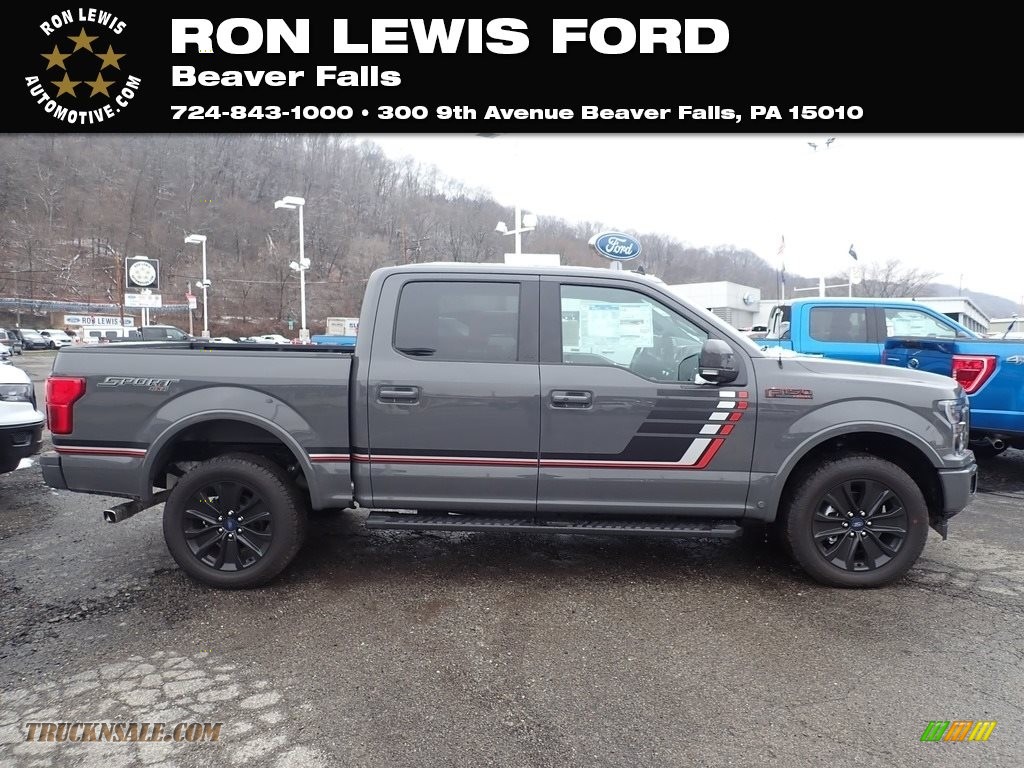 Lead Foot / Sport Special Edition Black/Red Ford F150 Lariat SuperCrew 4x4