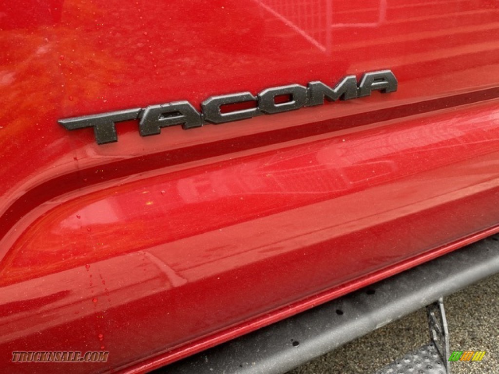 2021 Tacoma TRD Sport Double Cab 4x4 - Barcelona Red Metallic / Black/Gun Metal photo #26