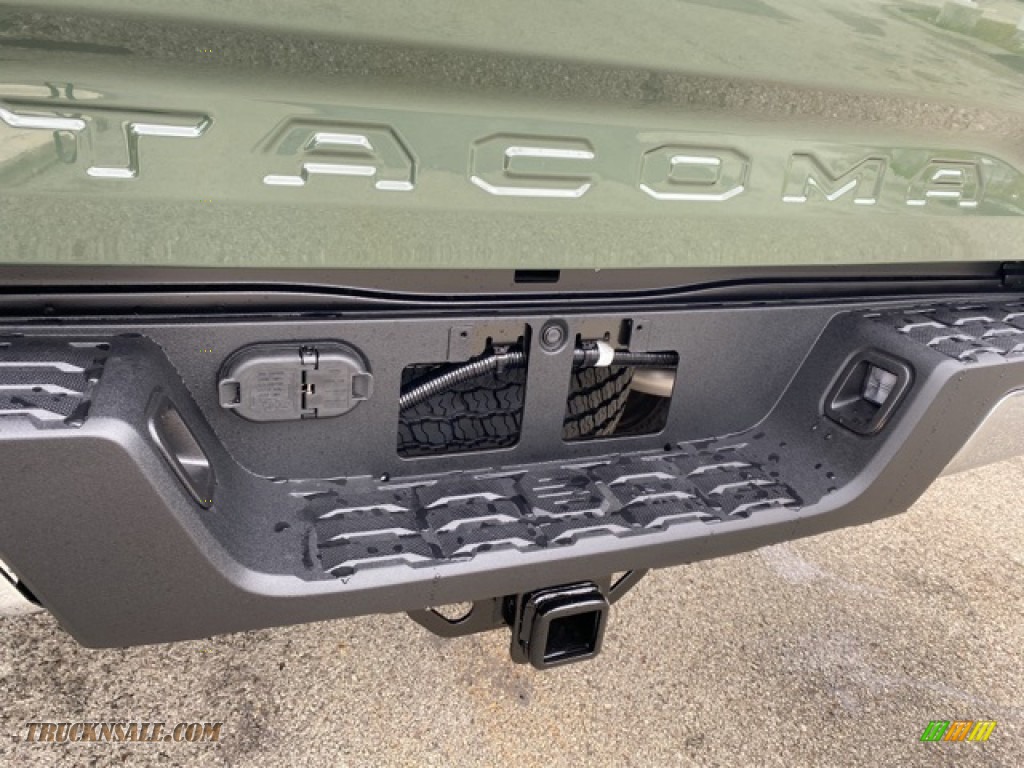2021 Tacoma TRD Off Road Double Cab 4x4 - Army Green / TRD Cement/Black photo #23