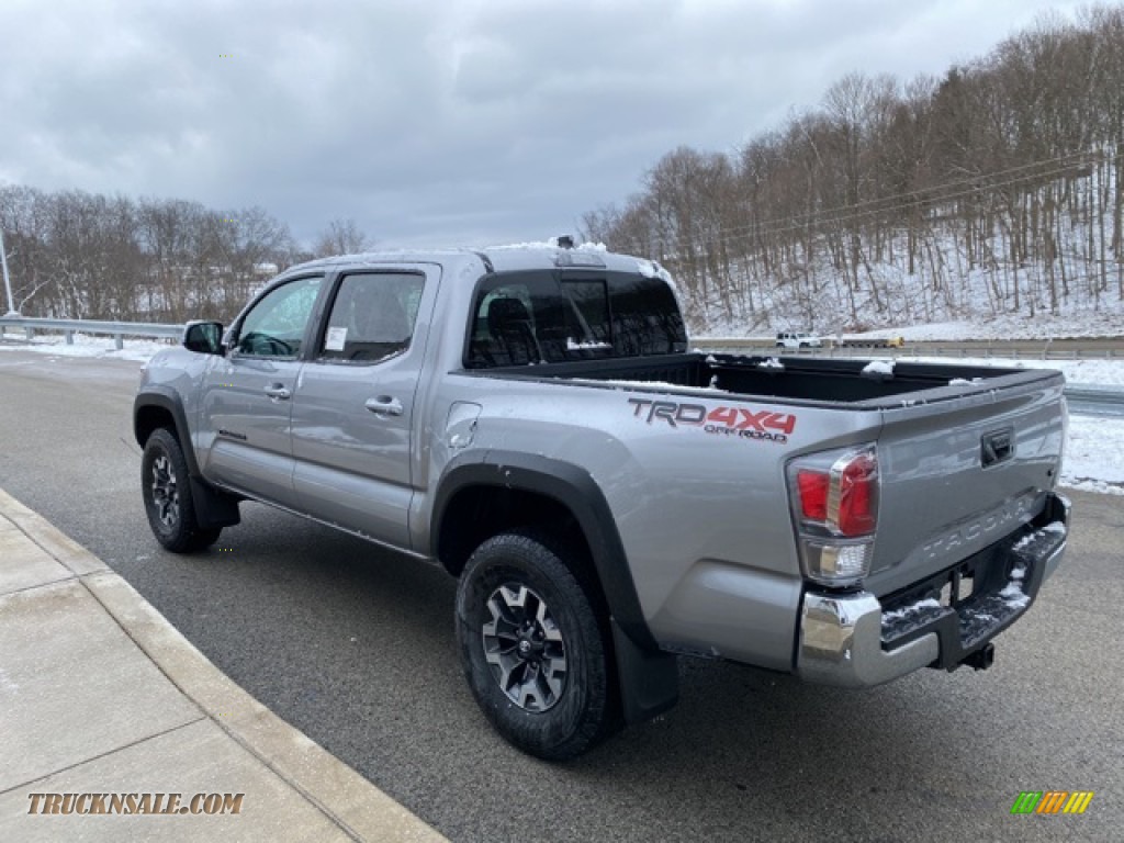 2021 Tacoma TRD Off Road Double Cab 4x4 - Silver Sky Metallic / TRD Cement/Black photo #2
