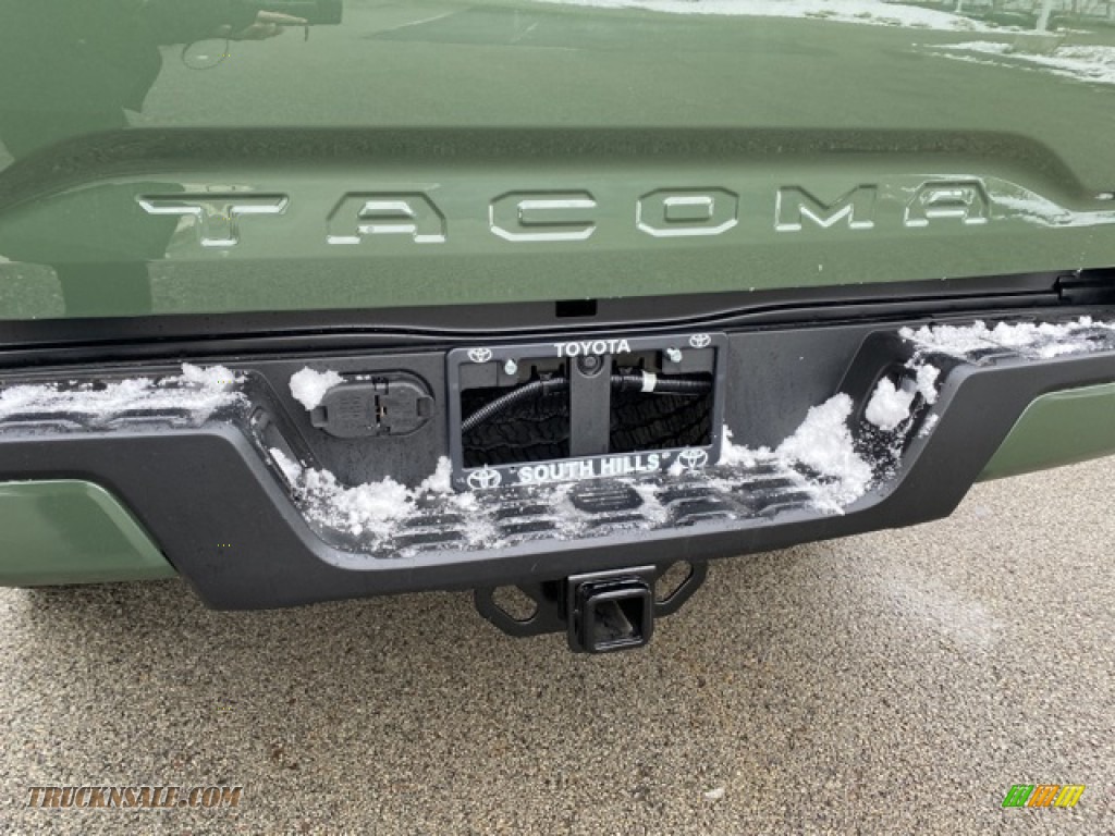 2021 Tacoma SR5 Double Cab 4x4 - Army Green / Black photo #21