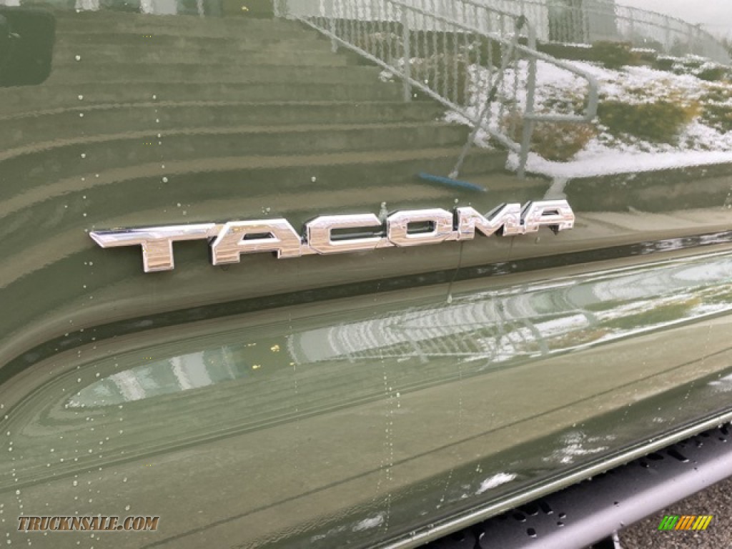 2021 Tacoma TRD Sport Double Cab 4x4 - Army Green / Black photo #26