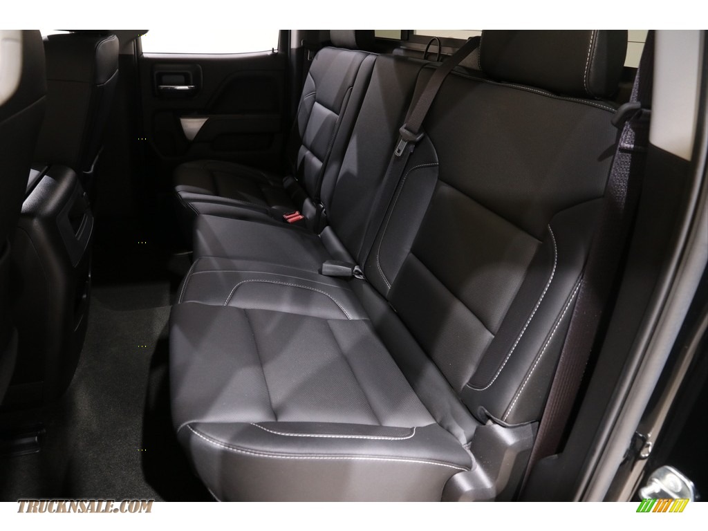 2017 Silverado 1500 LTZ Double Cab 4x4 - Black / Jet Black photo #19