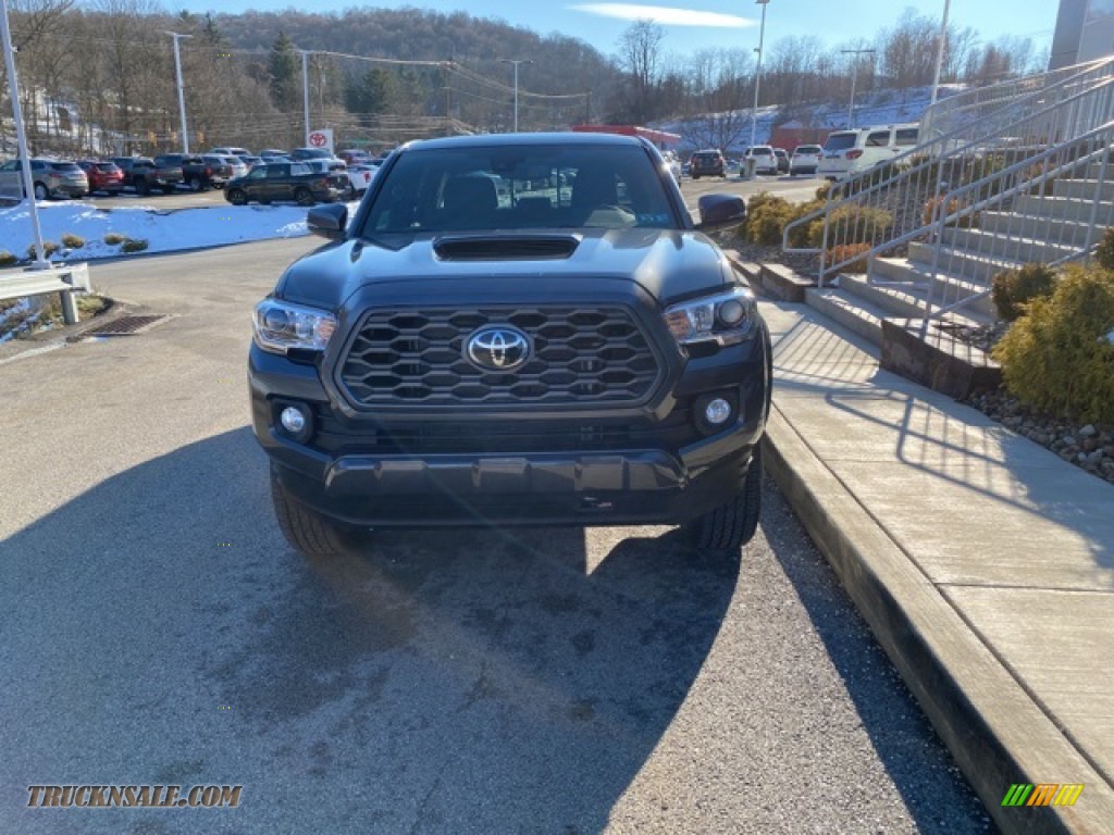 2021 Tacoma TRD Sport Double Cab 4x4 - Magnetic Gray Metallic / TRD Cement/Black photo #11