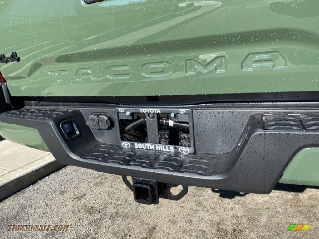 2021 Tacoma SR5 Double Cab 4x4 - Army Green / Black photo #22