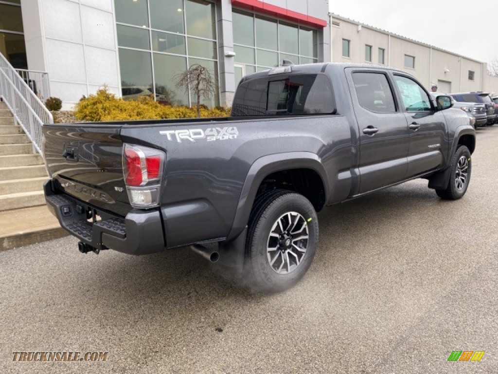 2021 Tacoma TRD Sport Double Cab 4x4 - Magnetic Gray Metallic / TRD Cement/Black photo #13