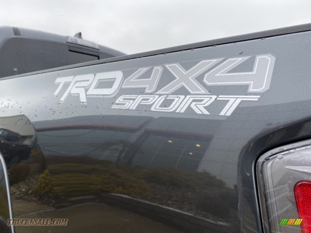 2021 Tacoma TRD Sport Double Cab 4x4 - Magnetic Gray Metallic / TRD Cement/Black photo #24