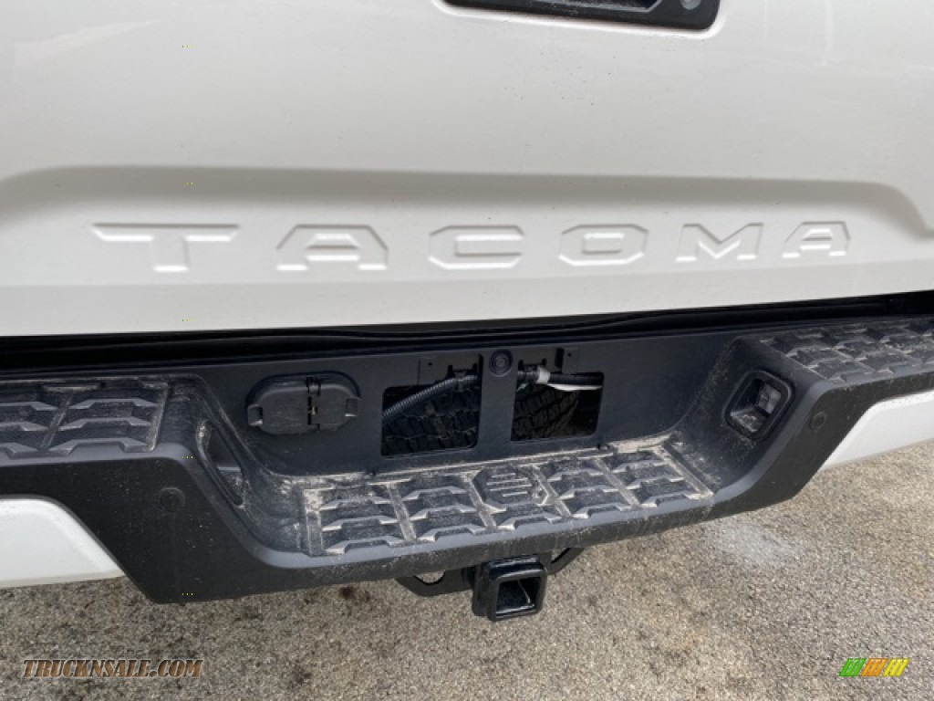 2021 Tacoma TRD Off Road Access Cab 4x4 - Super White / TRD Cement/Black photo #22