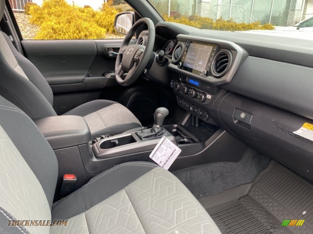 2021 Tacoma TRD Sport Double Cab 4x4 - Cement / TRD Cement/Black photo #10