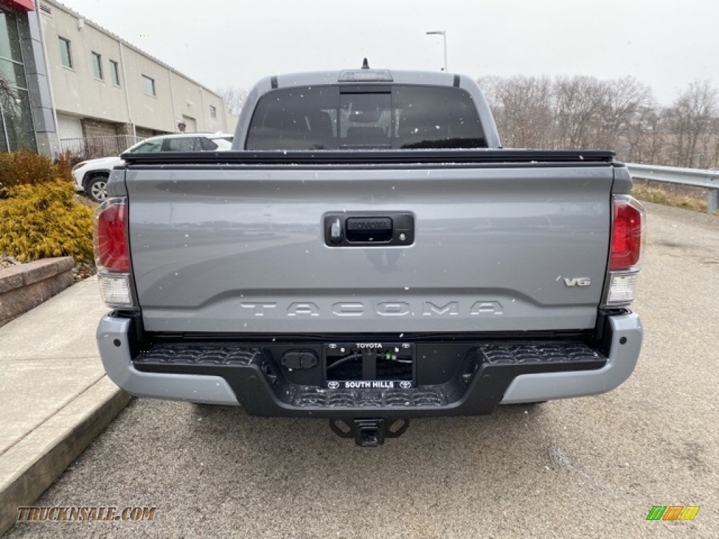 2021 Tacoma TRD Sport Double Cab 4x4 - Cement / TRD Cement/Black photo #14
