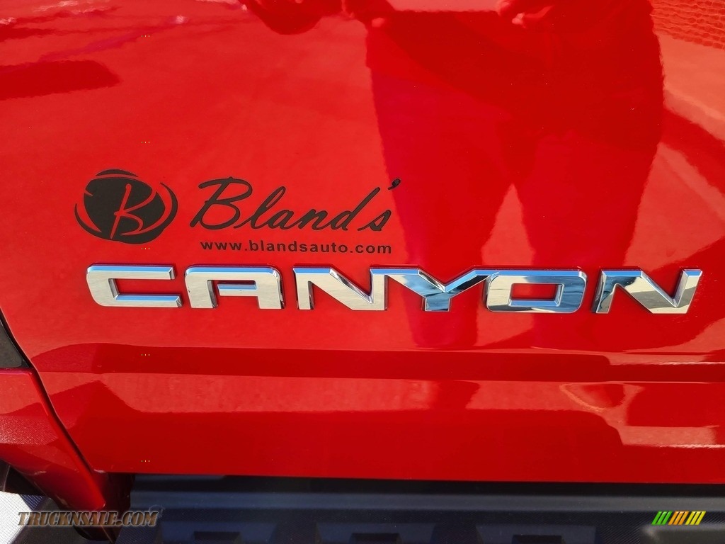 2016 Canyon SLE Crew Cab 4x4 - Cardinal Red / Jet Black photo #38