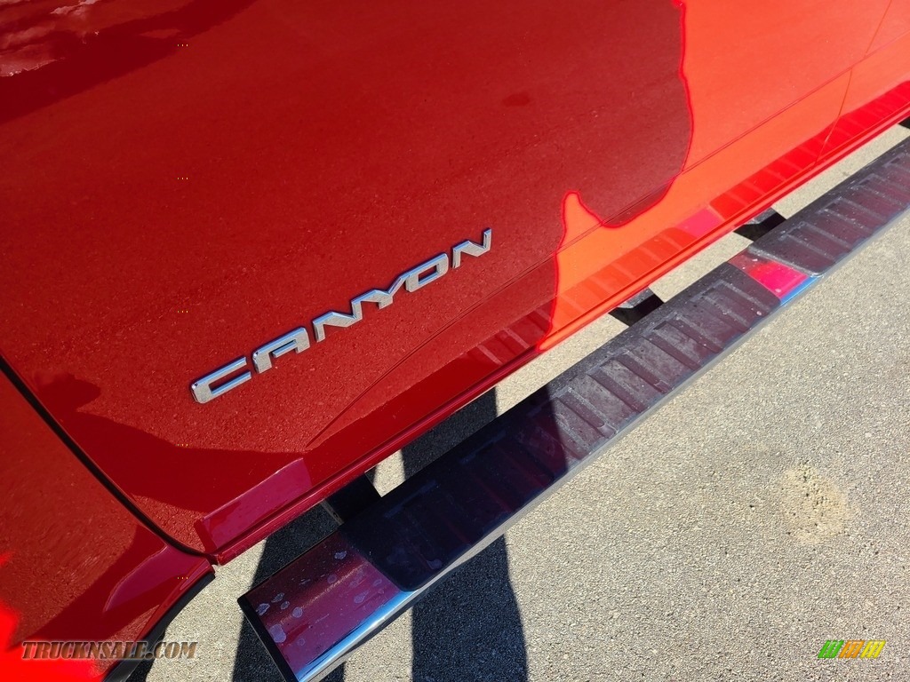2016 Canyon SLE Crew Cab 4x4 - Cardinal Red / Jet Black photo #43