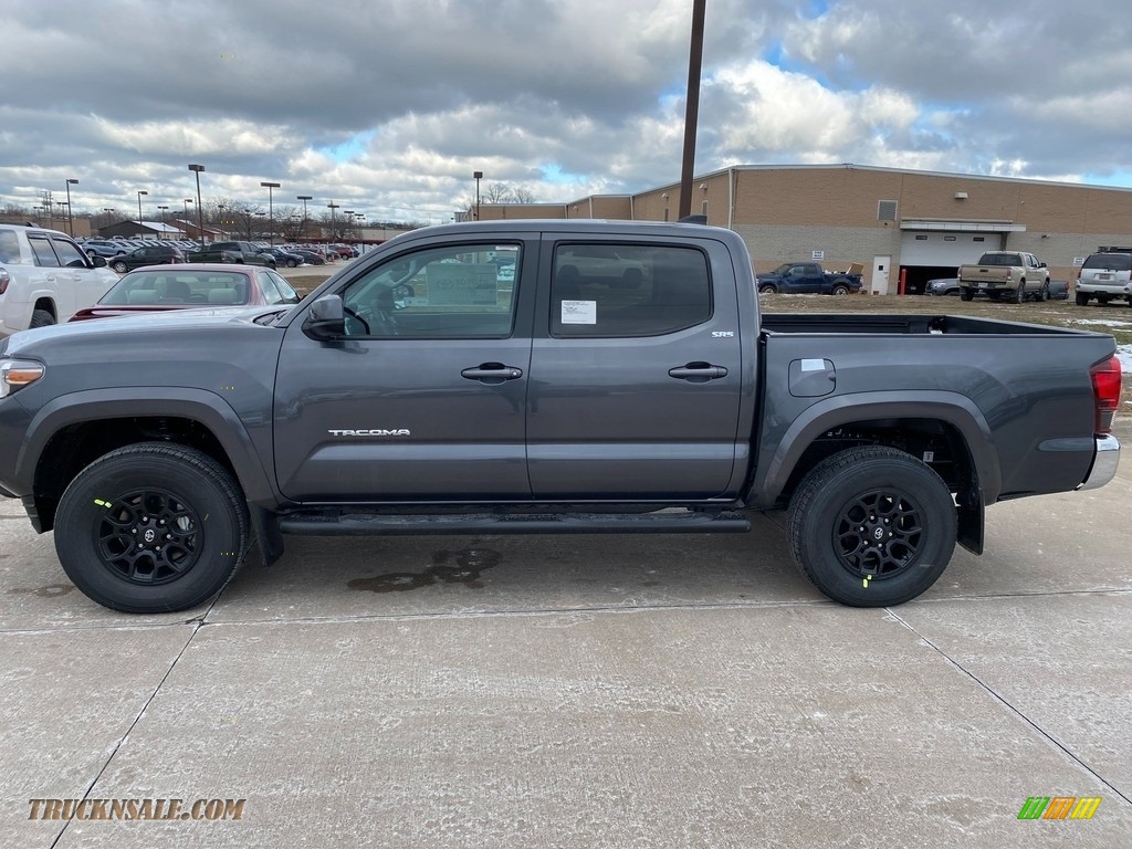 2021 Tacoma SR5 Double Cab 4x4 - Magnetic Gray Metallic / Cement photo #1