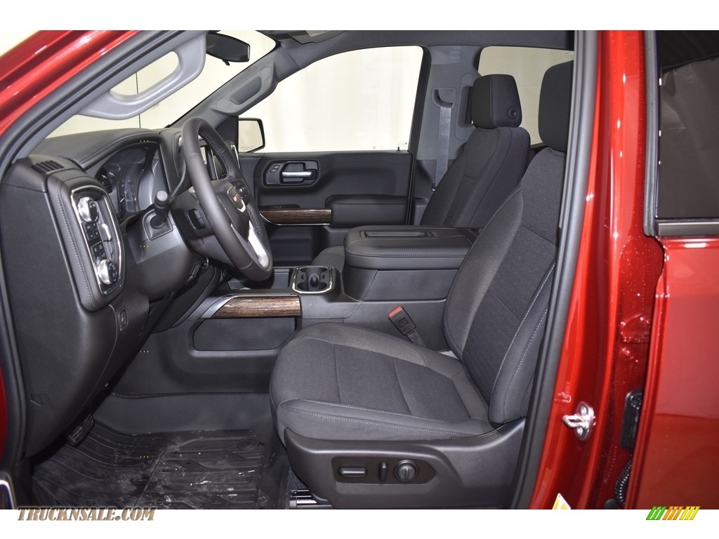 2021 Sierra 1500 Elevation Double Cab 4WD - Cayenne Red Tintcoat / Jet Black photo #6