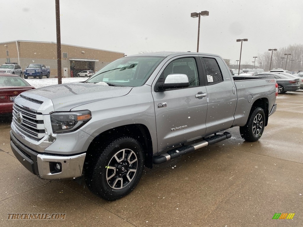2021 Toyota Tundra Limited Double Cab 4x4 in Silver Sky Metallic for
