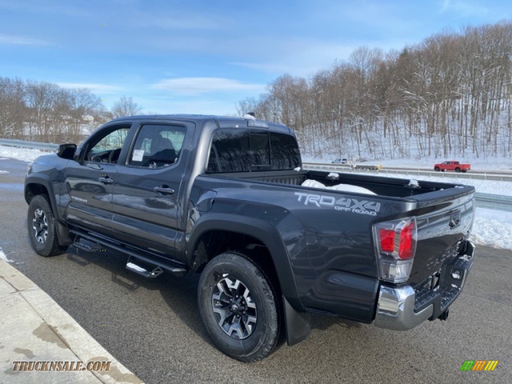 2021 Tacoma TRD Off Road Double Cab 4x4 - Magnetic Gray Metallic / TRD Cement/Black photo #2