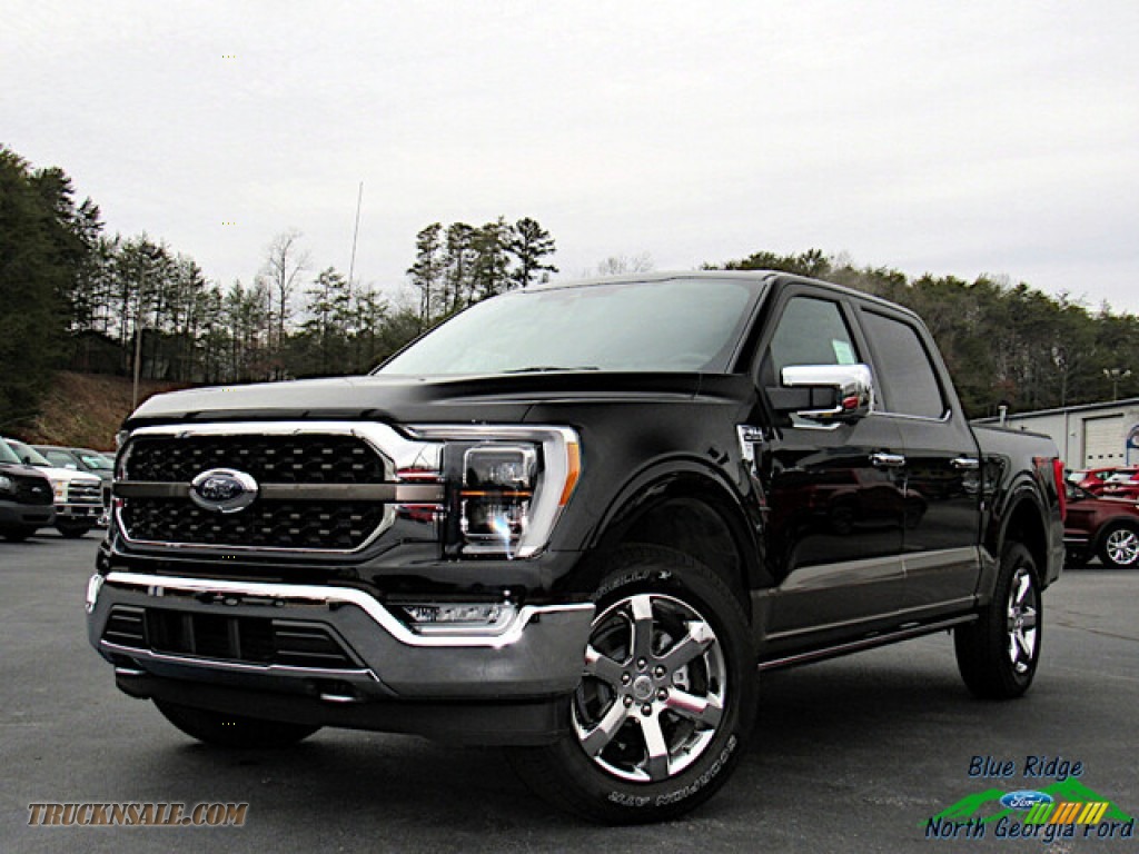 2021 Ford F150 King Ranch SuperCrew 4x4 in Agate Black for sale