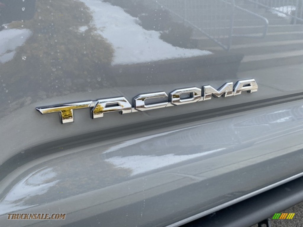 2021 Tacoma TRD Sport Double Cab 4x4 - Cement / TRD Cement/Black photo #26