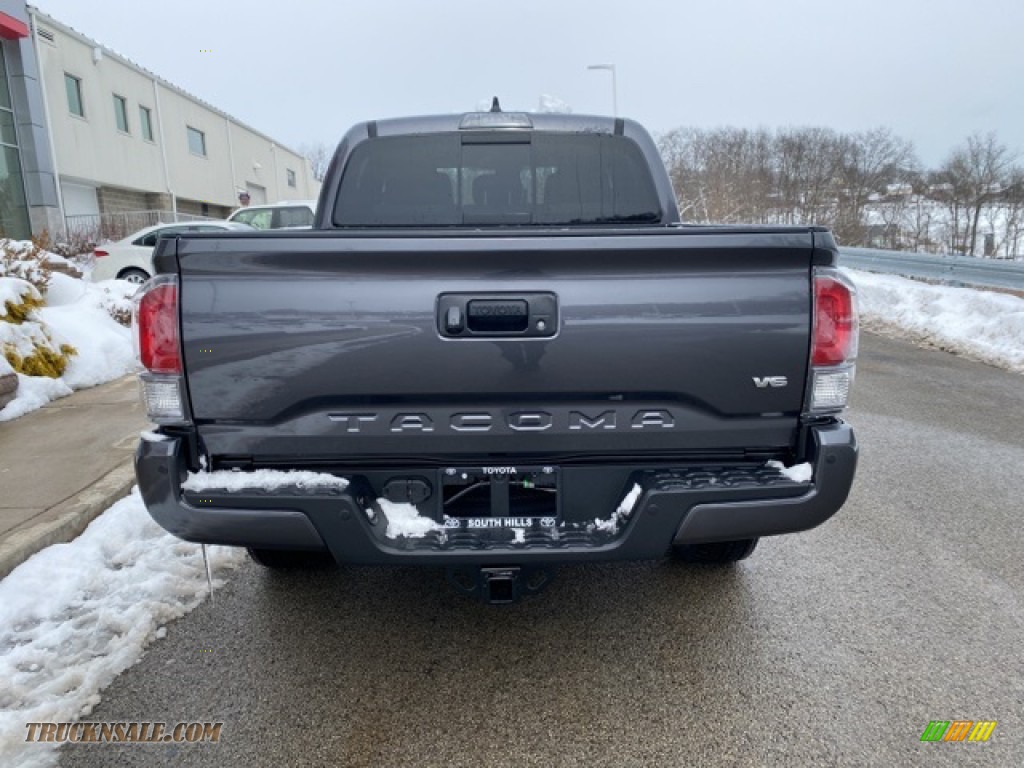 2021 Tacoma TRD Sport Double Cab 4x4 - Magnetic Gray Metallic / TRD Cement/Black photo #14
