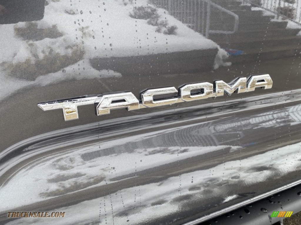 2021 Tacoma TRD Sport Double Cab 4x4 - Magnetic Gray Metallic / TRD Cement/Black photo #25