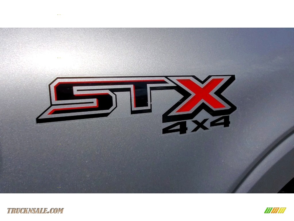2021 F150 STX SuperCab 4x4 - Iconic Silver / Black photo #9
