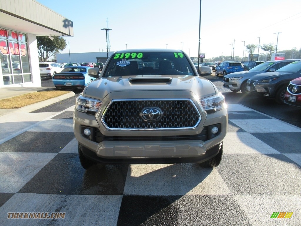 2019 Tacoma TRD Sport Double Cab - Quicksand / Cement Gray photo #2
