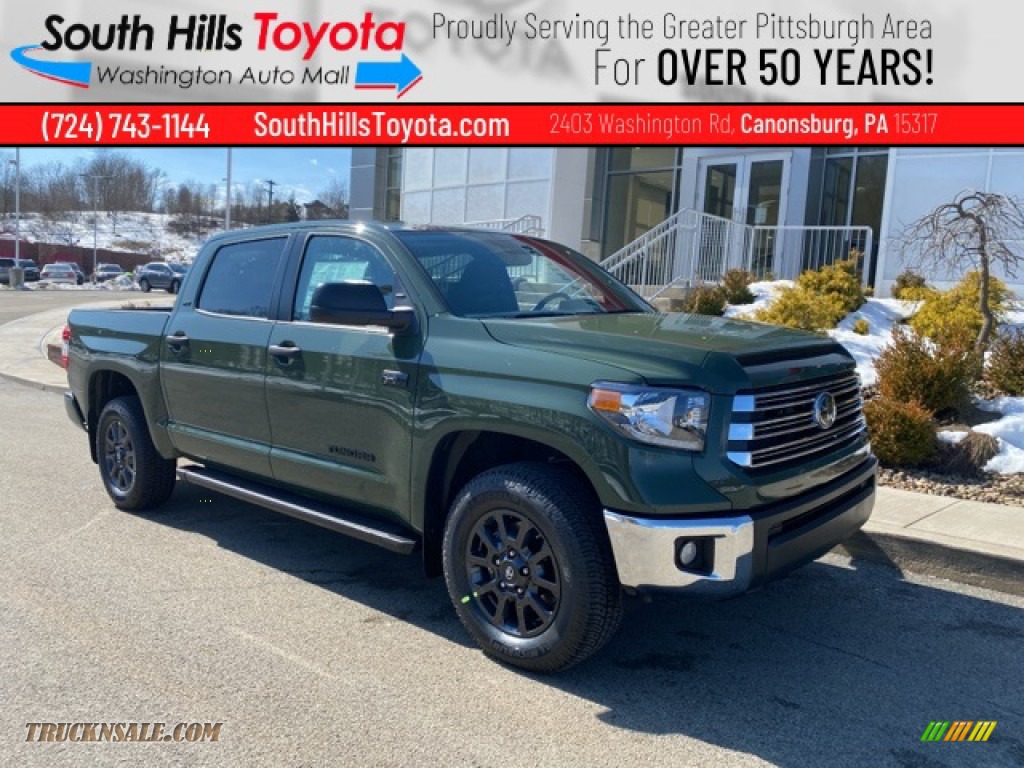 2021 Toyota Tundra SR5 CrewMax 4x4 in Army Green for sale - 999255