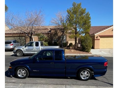Indigo Blue Metallic 2003 Chevrolet S10 LS Extended Cab