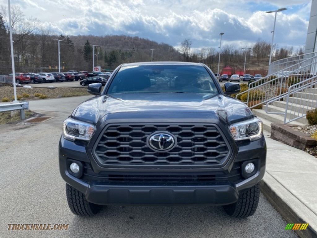 2021 Tacoma TRD Off Road Double Cab 4x4 - Magnetic Gray Metallic / TRD Cement/Black photo #11