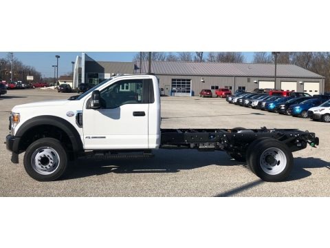 Oxford White 2020 Ford F550 Super Duty XL Regular Cab Chassis