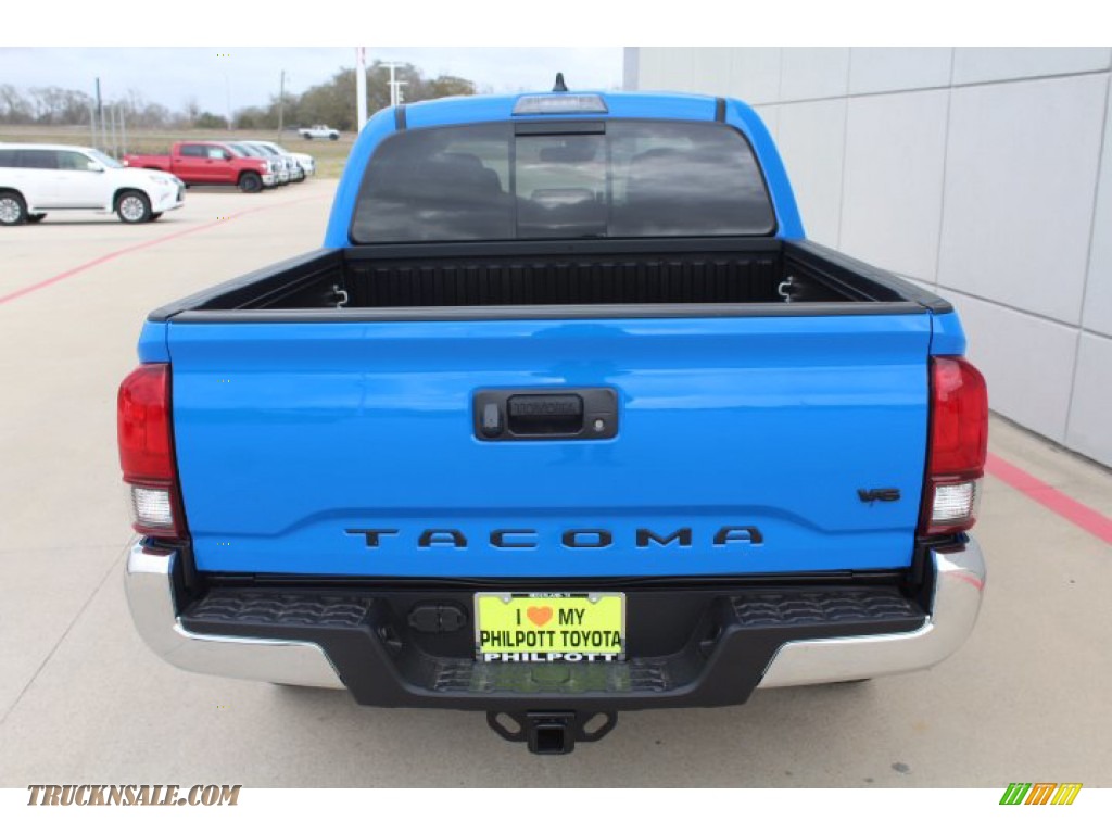 2021 Tacoma SR5 Double Cab - Voodoo Blue / Cement photo #7