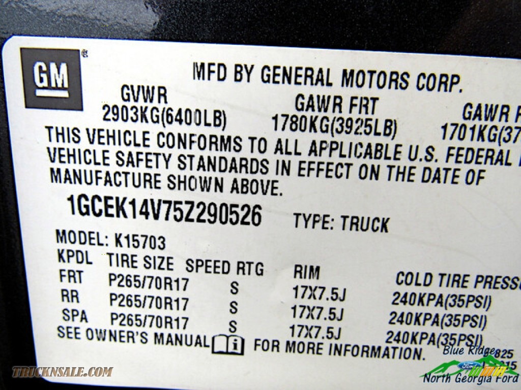 2005 Silverado 1500 LS Regular Cab 4x4 - Dark Gray Metallic / Dark Charcoal photo #21