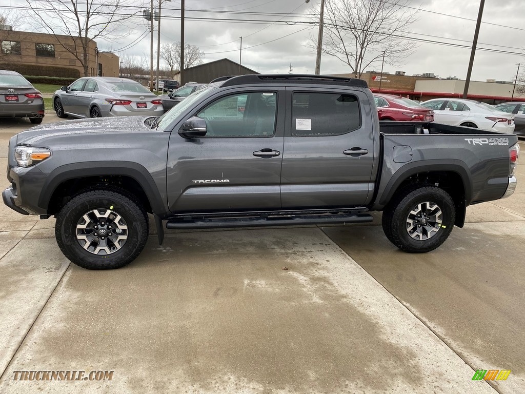 2021 Tacoma TRD Off Road Double Cab 4x4 - Magnetic Gray Metallic / TRD Cement/Black photo #1