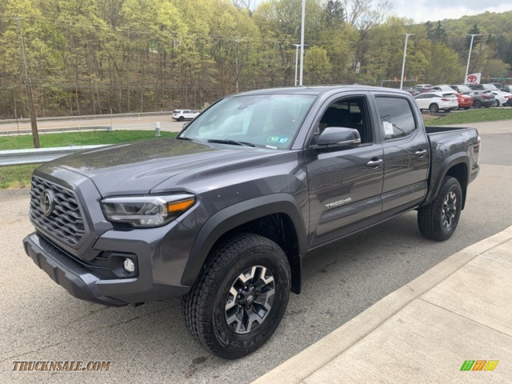 2021 Tacoma TRD Off Road Double Cab 4x4 - Magnetic Gray Metallic / Cement photo #12