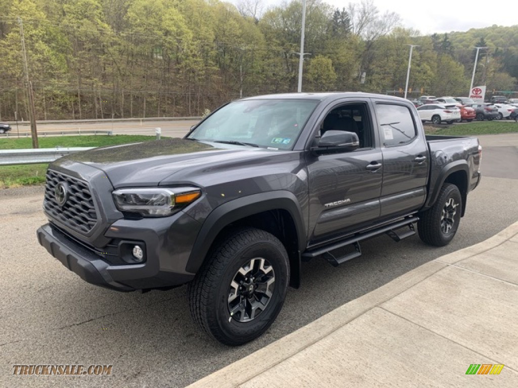 2021 Tacoma TRD Off Road Double Cab 4x4 - Magnetic Gray Metallic / Black photo #13