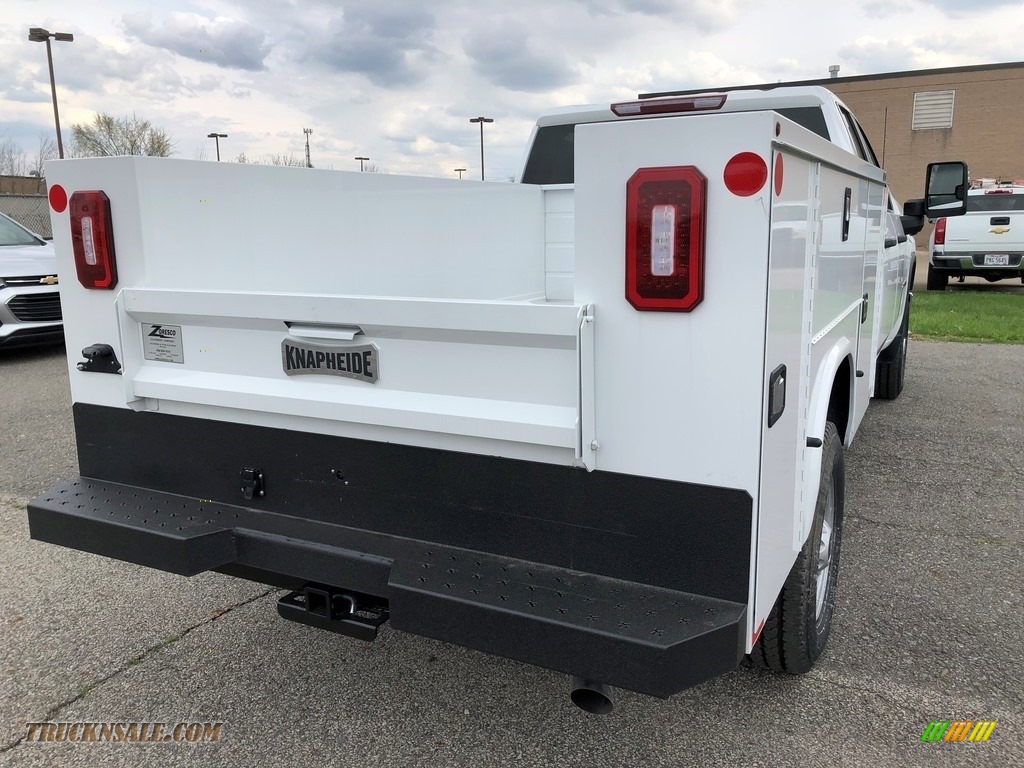 2021 Silverado 2500HD Work Truck Double Cab Utility - Summit White / Jet Black photo #3