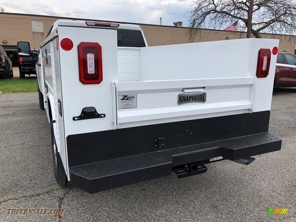 2021 Silverado 2500HD Work Truck Double Cab Utility - Summit White / Jet Black photo #4