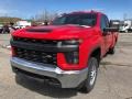 Chevrolet Silverado 2500HD Work Truck Double Cab Utility Red Hot photo #1