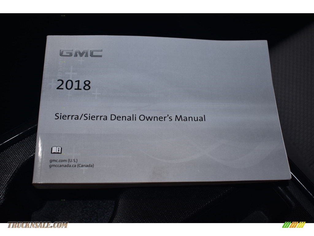 2018 Sierra 1500 Elevation Double Cab 4WD - Onyx Black / Dark Ash/Jet Black photo #16