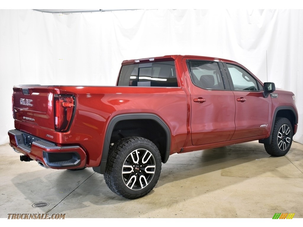 2021 Sierra 1500 AT4 Crew Cab 4WD - Cayenne Red Tintcoat / Jet Black photo #2