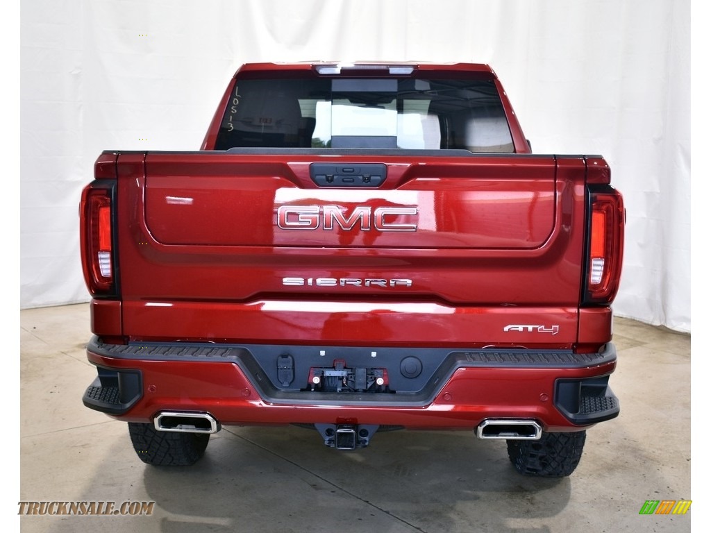2021 Sierra 1500 AT4 Crew Cab 4WD - Cayenne Red Tintcoat / Jet Black photo #3