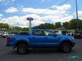 Ford Ranger XLT SuperCrew 4x4 Velocity Blue Metallic photo #6