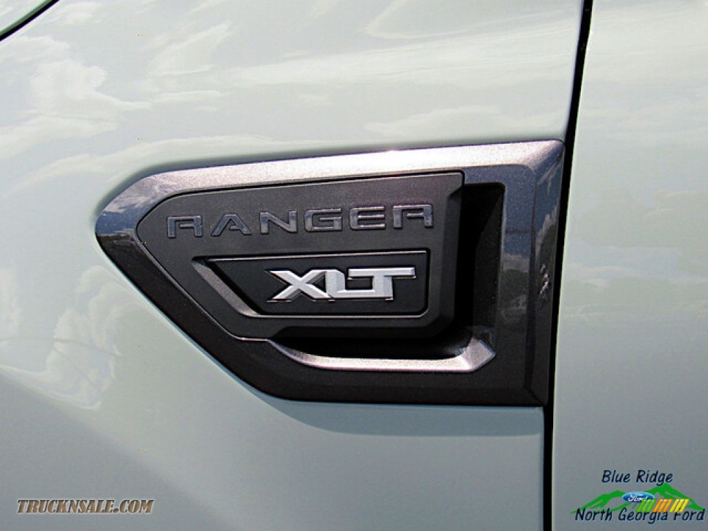 2021 Ranger XLT SuperCrew 4x4 - Cactus Gray Metallic / Ebony photo #29