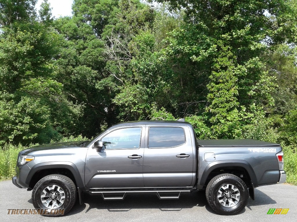 Magnetic Gray Metallic / TRD Cement/Black Toyota Tacoma TRD Off Road Double Cab 4x4